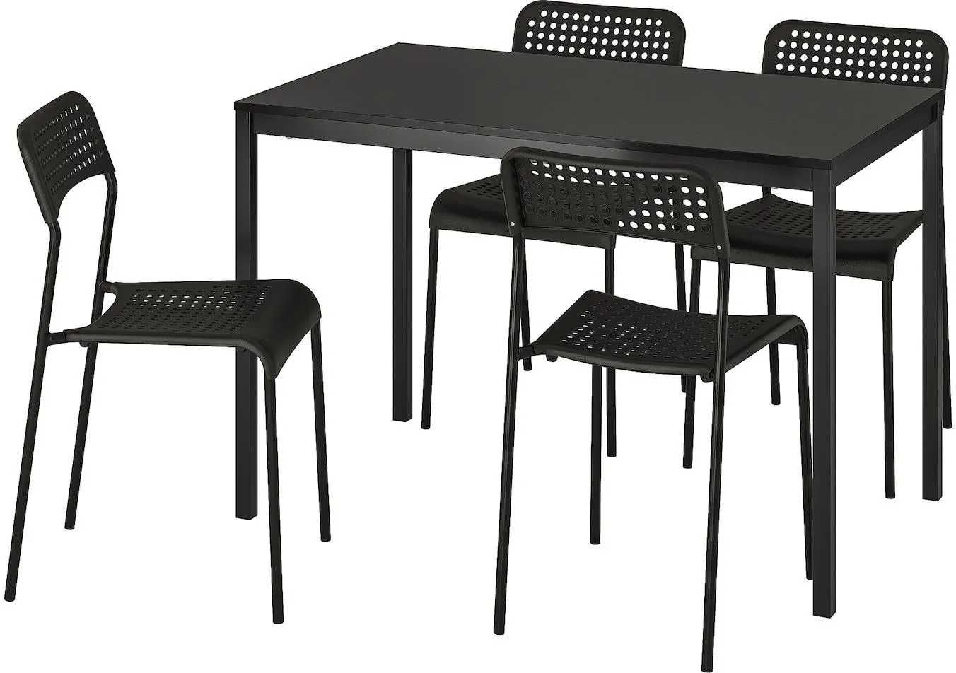 1 x stół IKEA TÄRENDÖ (SANDSBERG) melaminy + 3 x krzesło IKEA ADDE