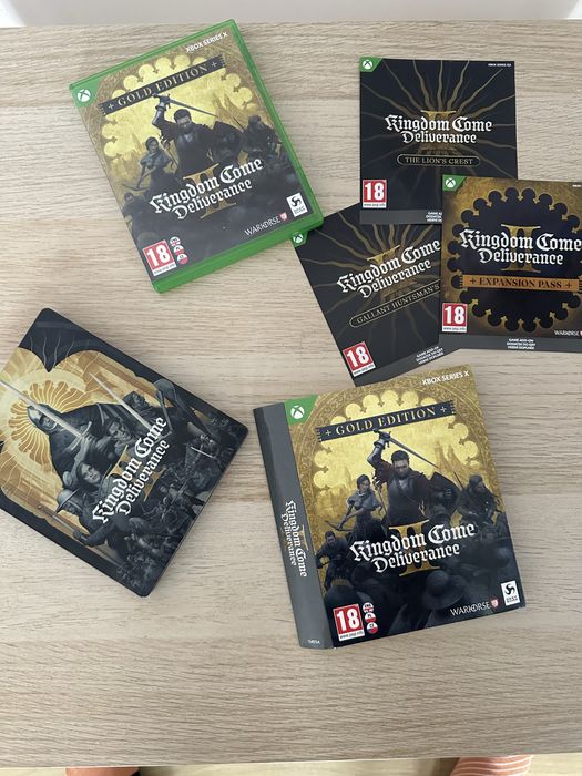 KingdomCome Deliverance 2 Gold EditonXBOX X + Steel Box