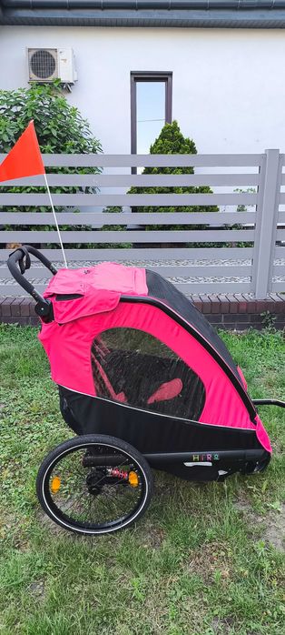 Przyczepka rowerowa/wózek spacerowy 2w1 Hiro Buggy JAK NOWA!!!