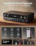 Donner Wzmacniacz stereo, 4-kanałowy wzmacniacz mocy 1000 W