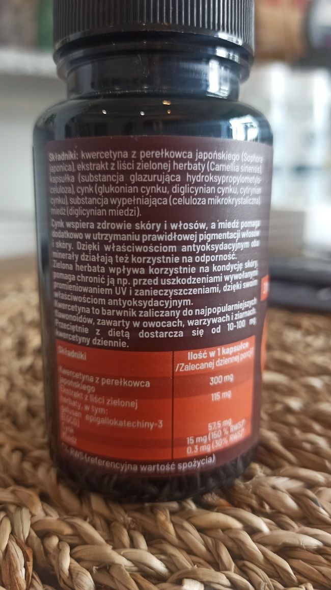 Cynk 15mg. z kwercetyną