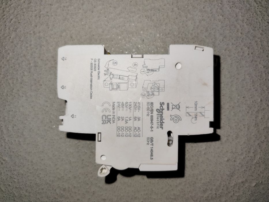 Wyłącznik nadpradowy Schneider iC60L Z 2A 1P