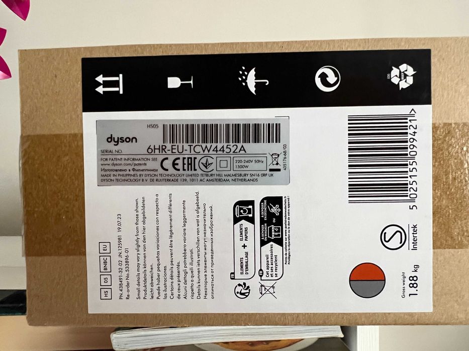 Nowa suszarko-lokówka DYSON Airwrap Origin Nikiel/miedź 30 mm