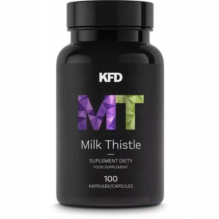 KFD Milk Thistle, ostropest 100 KAPSUŁEK 80% sylim