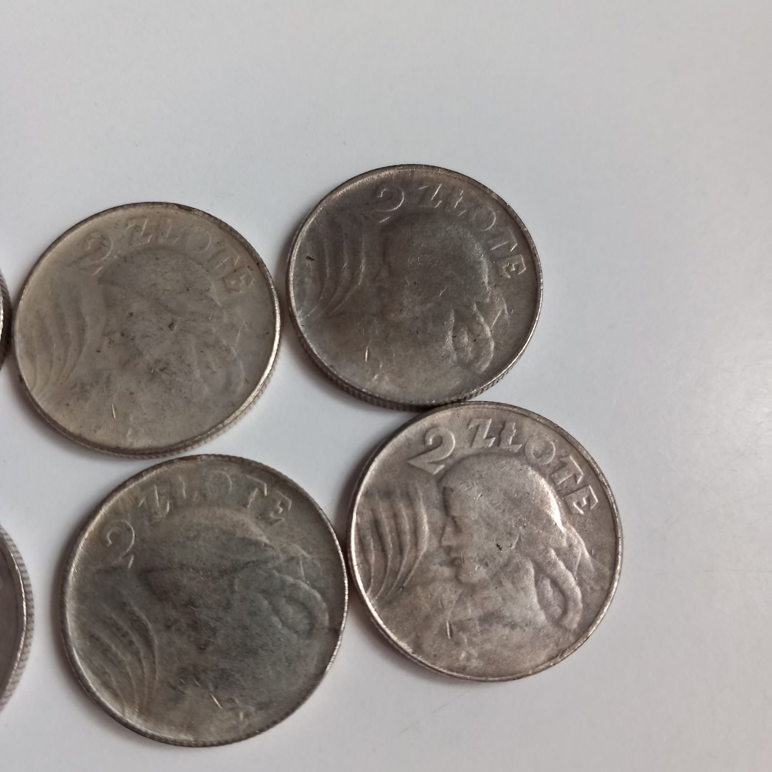 Monety żniwiarka 10 sztuk 1924