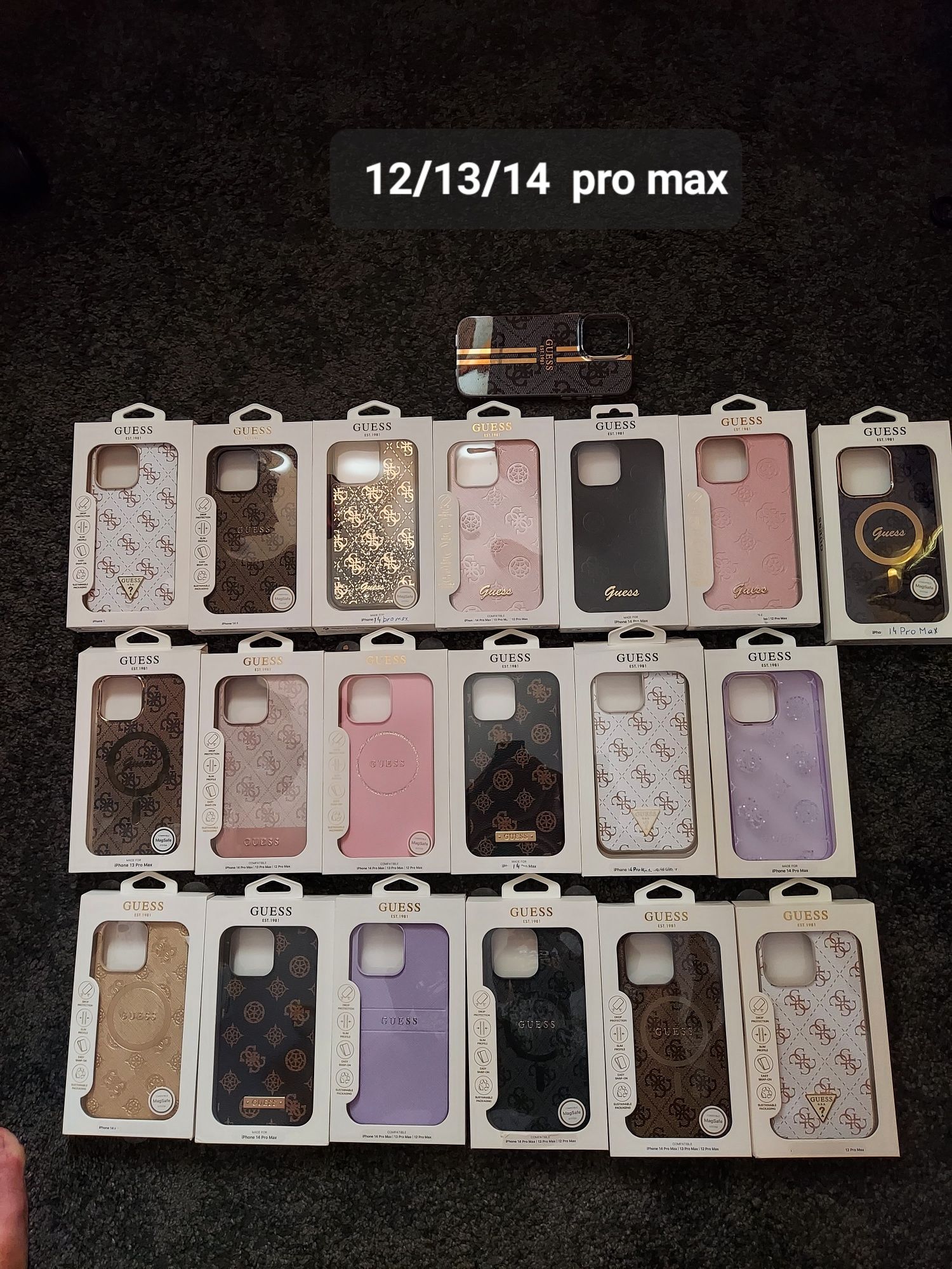 Новый чехол оригинал IPhone Guess  pro max