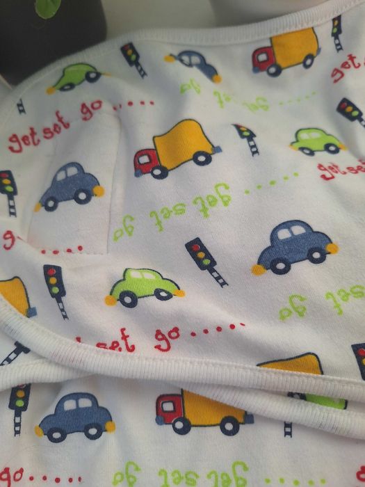 Пелюшка кокон та два чоловіка, одяг для новонароджених 56-62 рр