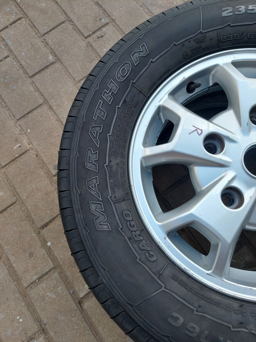 Felga aluminiowa koło zapasowe 5x160 Ford Transit 6.5 X 16 ET 60