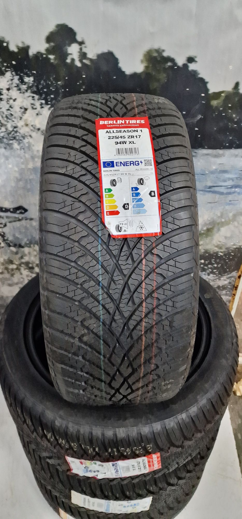 E22 4x 225/45R17 Berlin AllSeason 1 94W XL opony wielosezonowe nowe