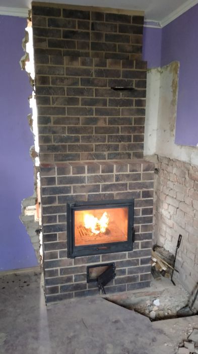 Мурую печі, каміни,барбекю комплекси .