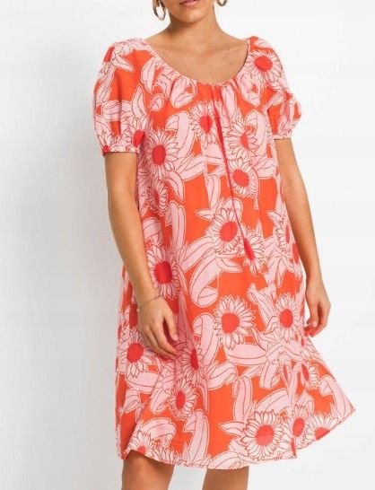 B.P.C sukienka bawełniana w kwiatki ^42