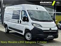 Opel Movano  Furgon Załogowy (7-os.) L3H2 2.2d 140KM MT6 3.3t15m3
