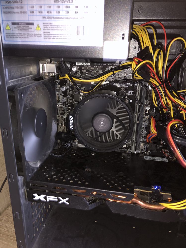 Компʼютер ПК rx580 8gb amd ryzen 3 3200g 8ram