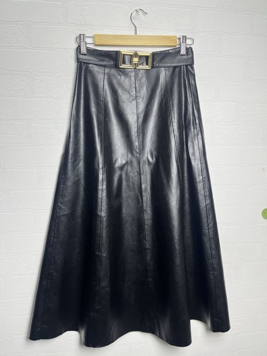 Спідниця Escada zara еко шкіра юбка
