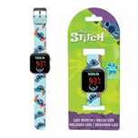 Zegarek LED z kalendarzem Stitch LAS4039 Kids Euroswan. Kids Euroswan