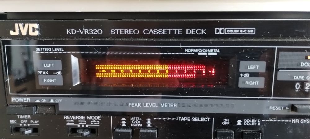 Magnetofon deck auto-revers JVC KD-VR320