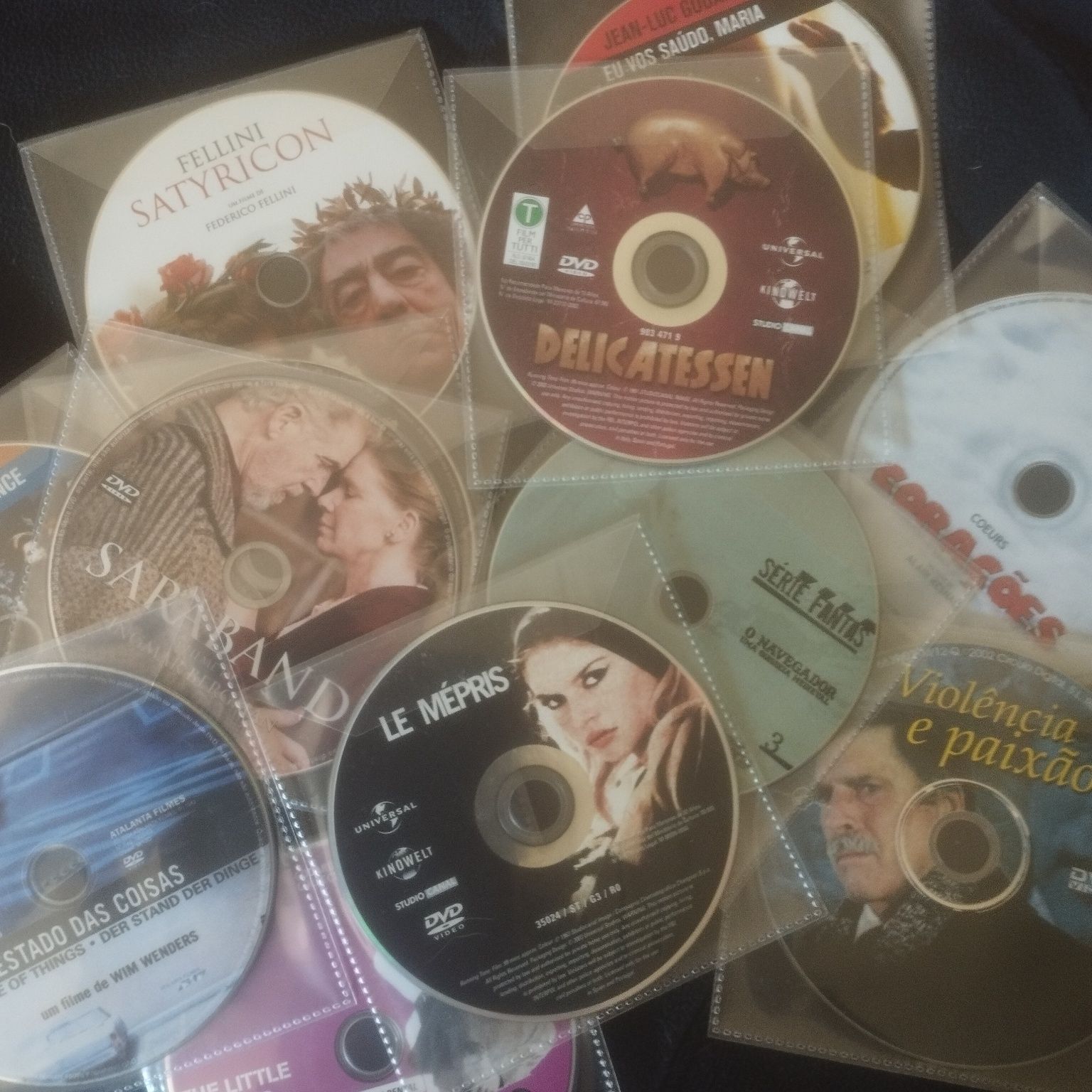 Godard/Visconti... DVD's
