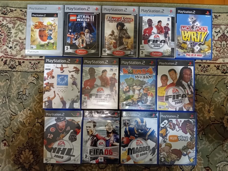 Gry Na PlayStation 2, Zestaw 13 Gier, Wyprzedaż Kolekcji, OKAZJA !!