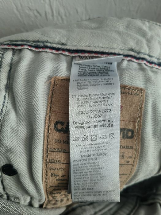 Męskie jeansy Camp David Classic Fit W32 L32
