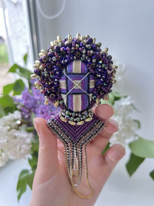 Патріотичні брошки- мотанки