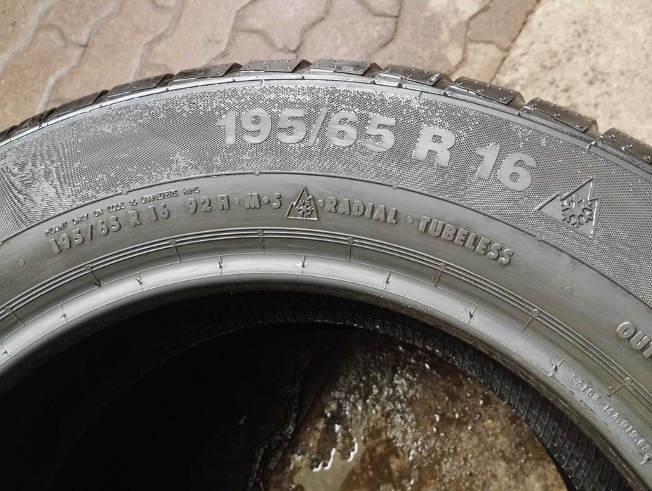 шини резина 195/65 R16 Continental 7мм
