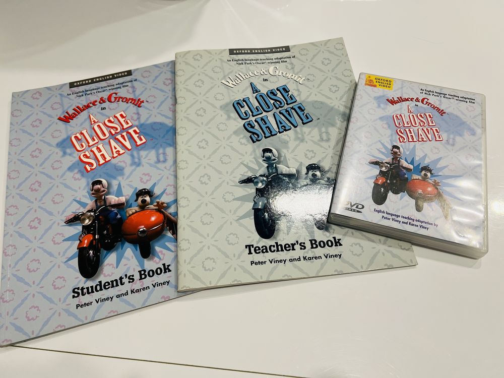 Wallace&Gromit on close shave podręcznik+dvd+książka nauczyciela