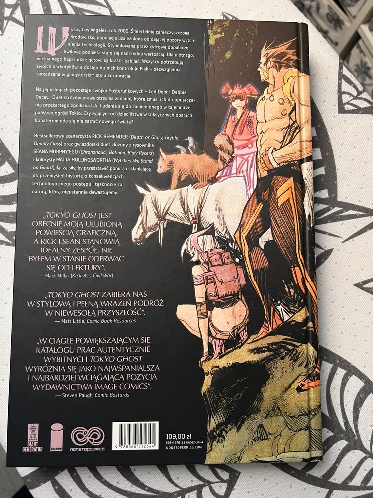 Tokyo Ghost - Komiks Murphy,Remender, Bu