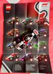 NOWA minifigurka lego formuła 1 f1 bolid samochód wyścigówka auto