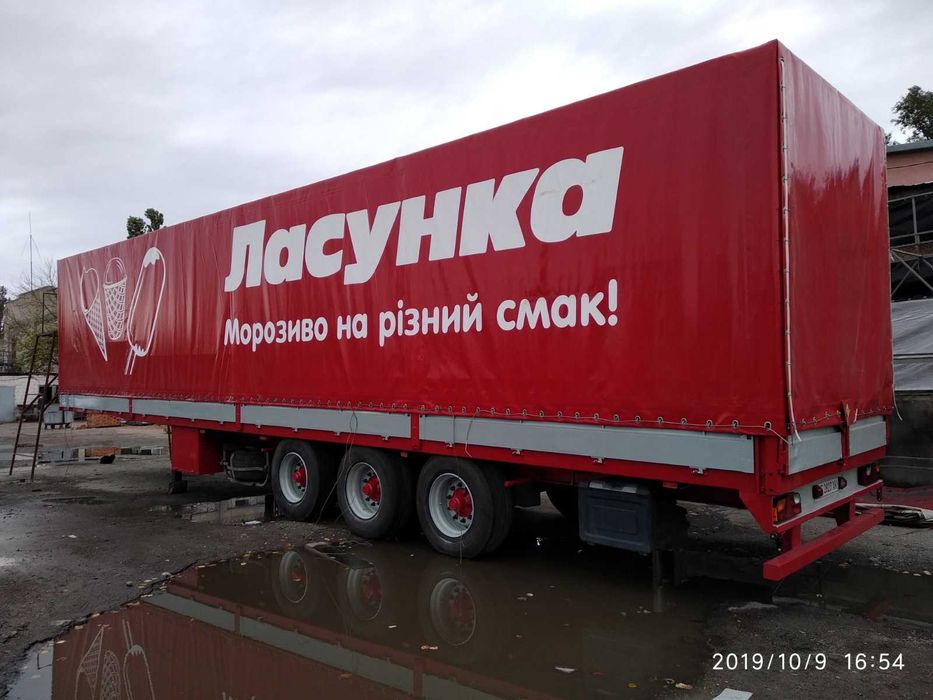 Нові тенти, штори, дах на фуру, вантажівку