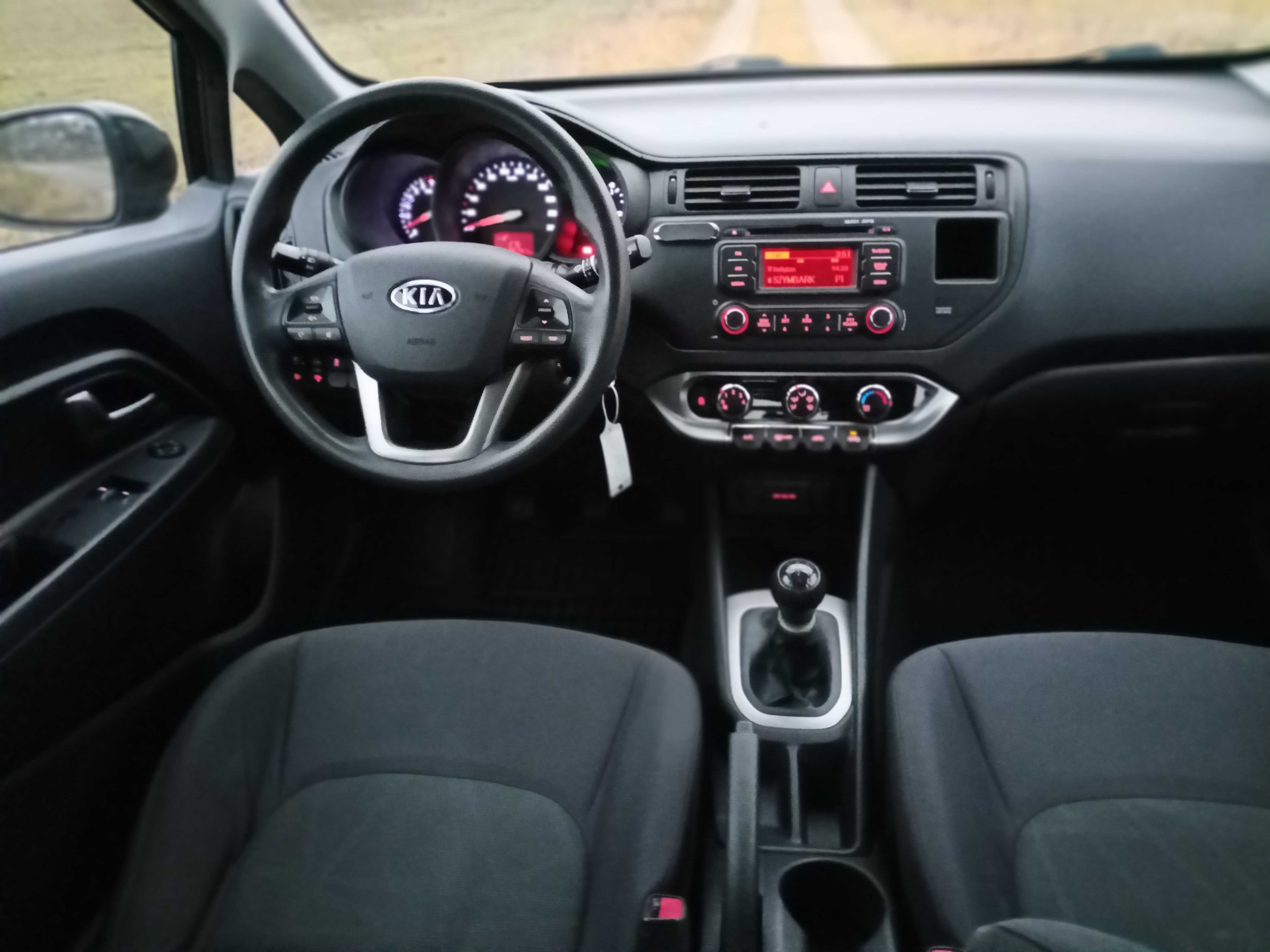 Kia Rio 2011 rok 1.2 benzyna 5 drzwi bezwypadkowy zadbana