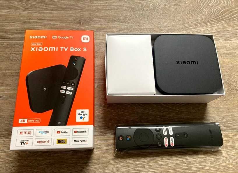 Smart TV приставка Xiaomi Mi Box S 4K 2nd Gen MDZ-28-AA