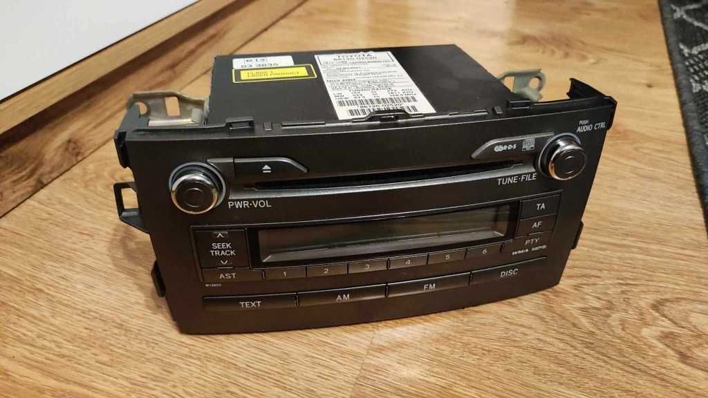 Oryginalne Radio Toyota Auris I (E15) 2007