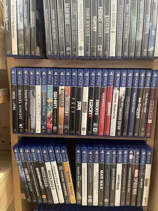 Jogos ps4 novos e usados