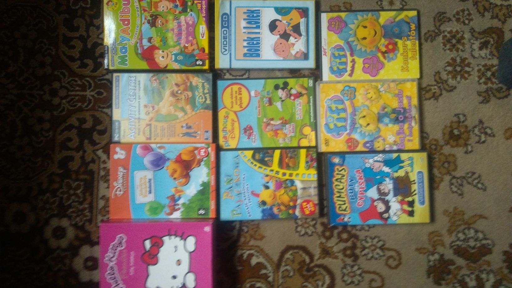 Bajki, VCD CD hello Kity,Rumcajs, Bolek i Lolek