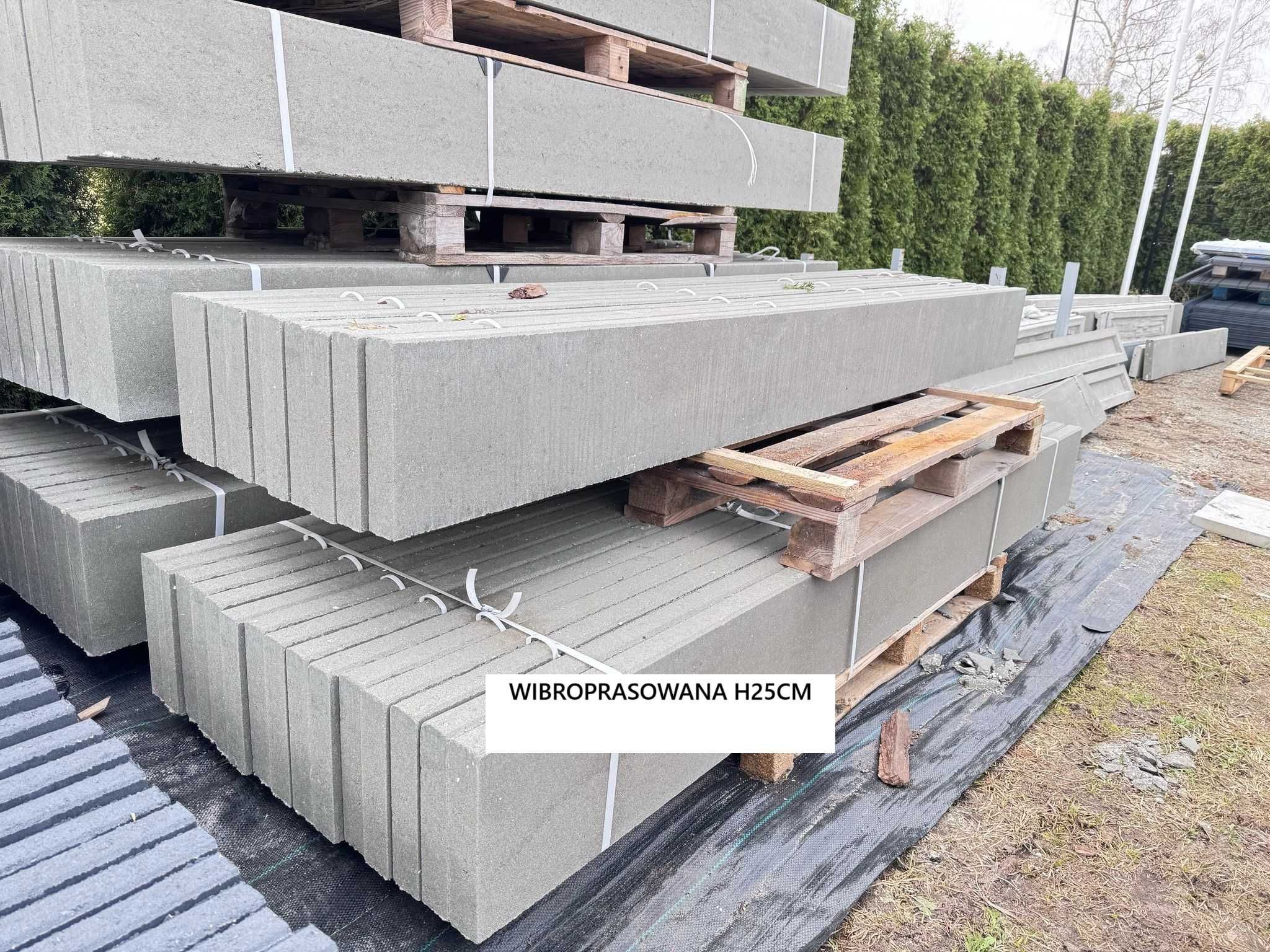 Podmurówki betonowe 20cm, 25cm, 30cm, ogrodzenia