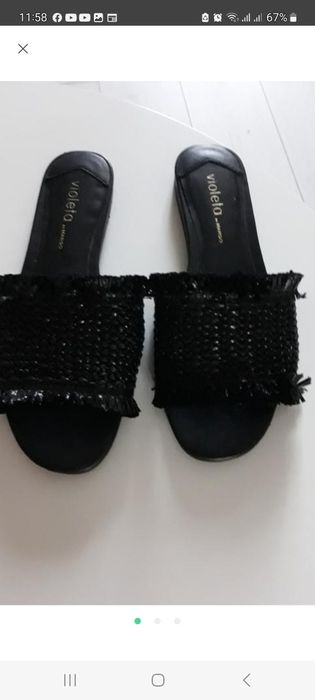 Літні чорні дуже якісні шльопанці