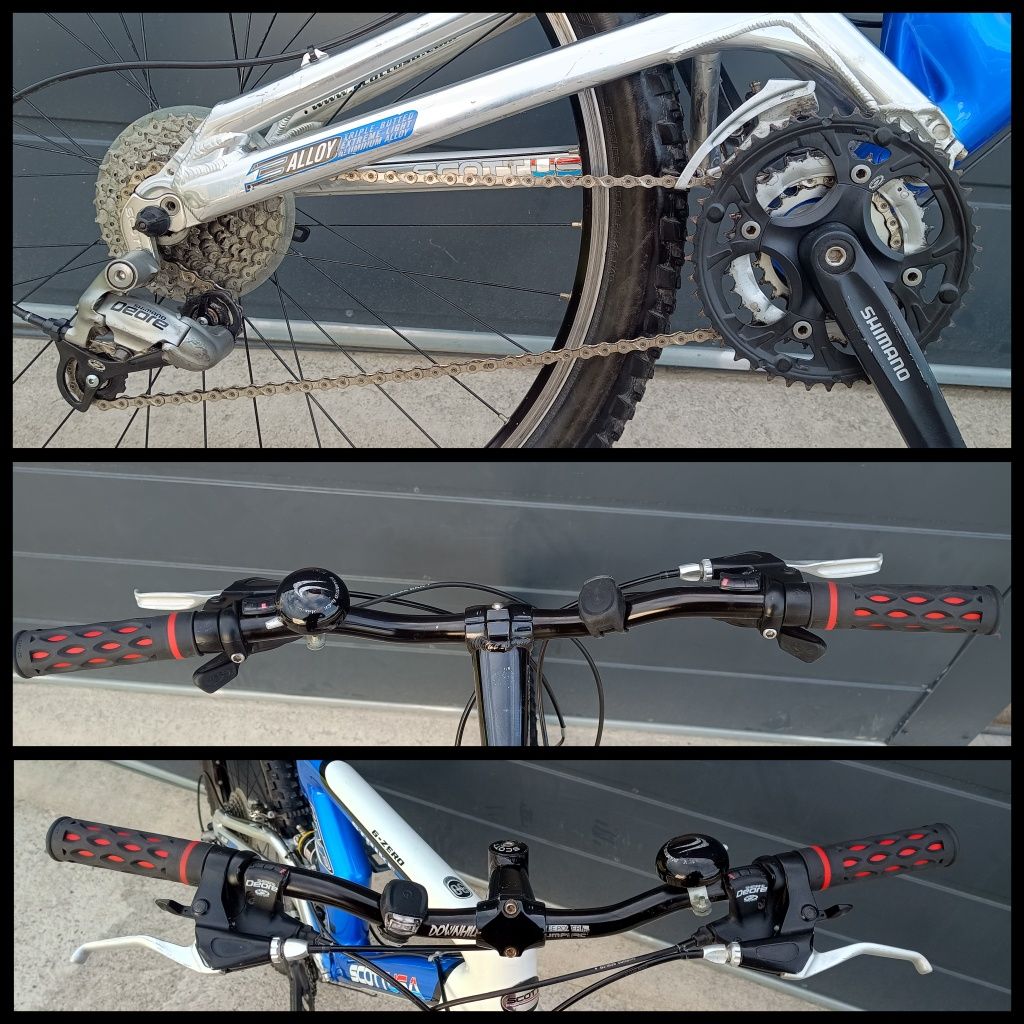 Rower SCOTT USA CARBON Górski MTB z Niemiec Shimano DEORE