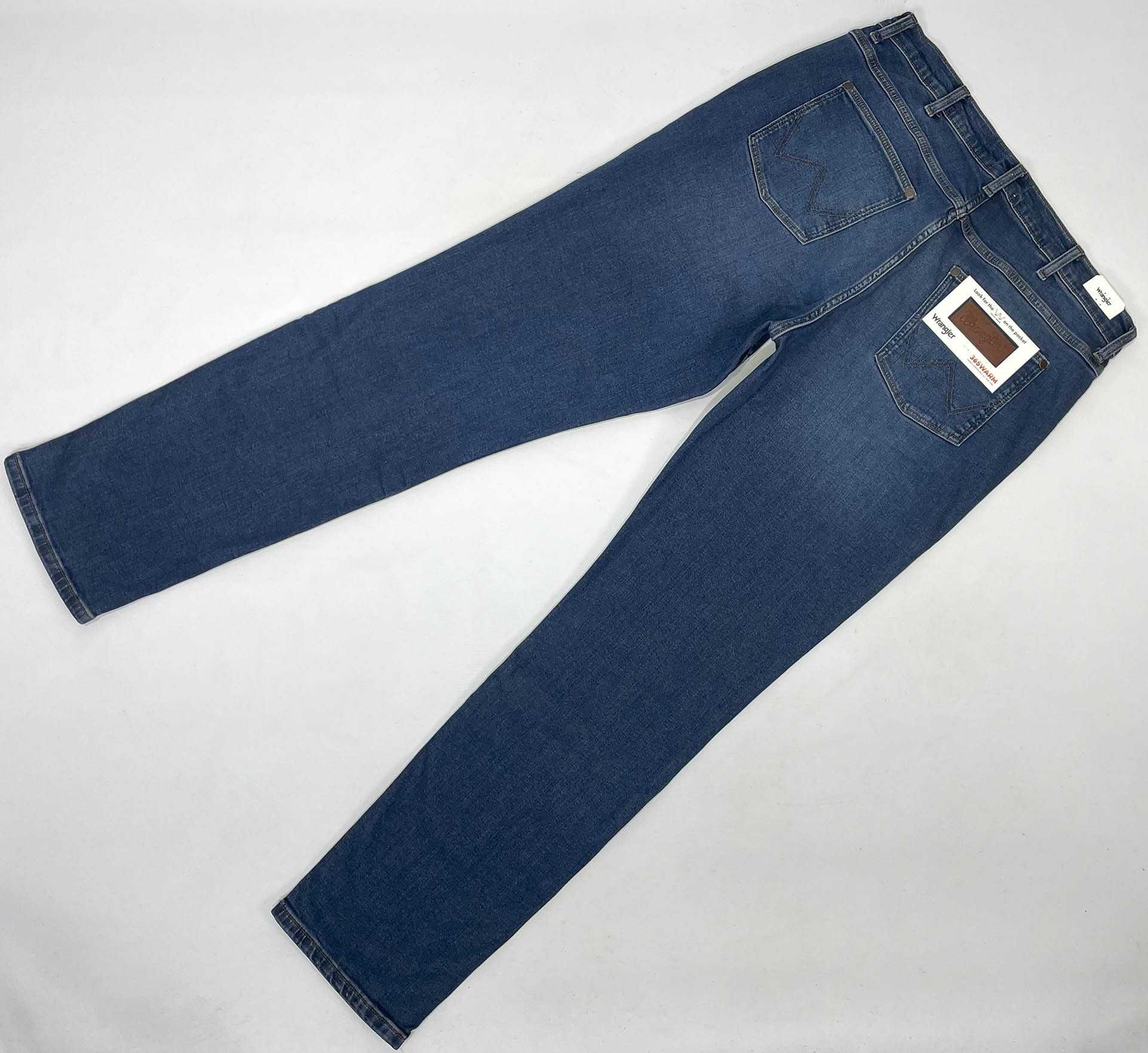 Spodnie męskie jeansy Wrangler Greensboro 803 Dark Trails W38 L32