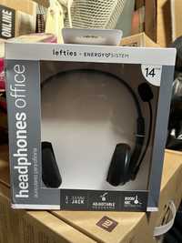 Headphones office lefties energy system novos