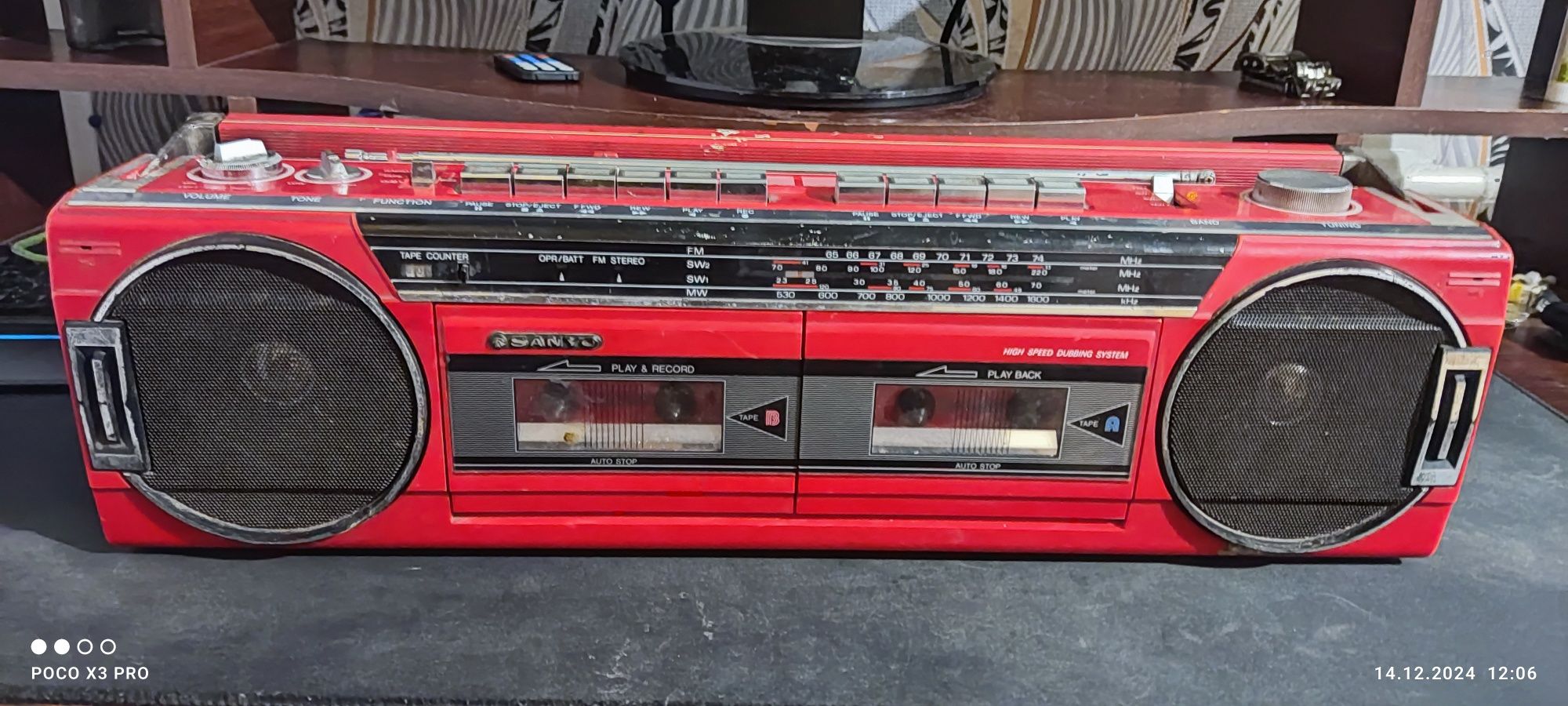 Магнітофон sanyo mv700k
