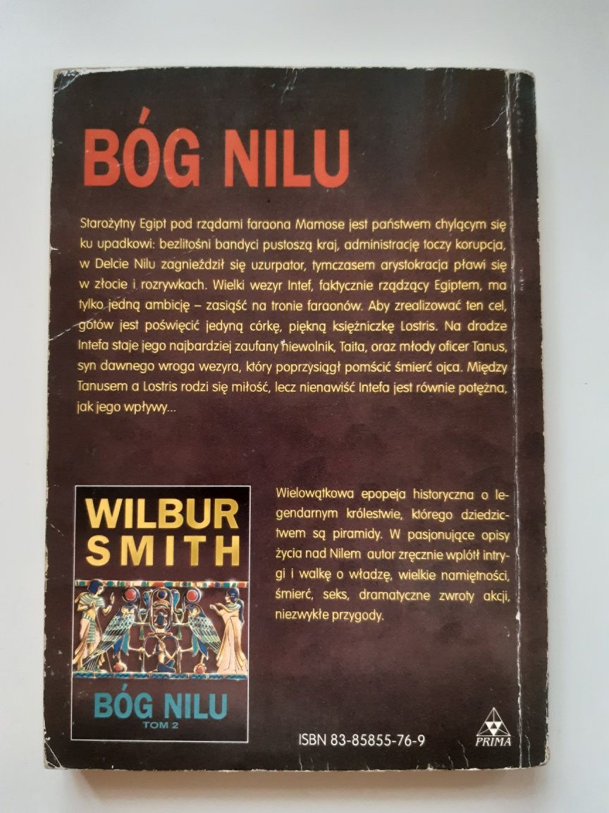 Wilbur Smith Bóg Nilu Tom 1