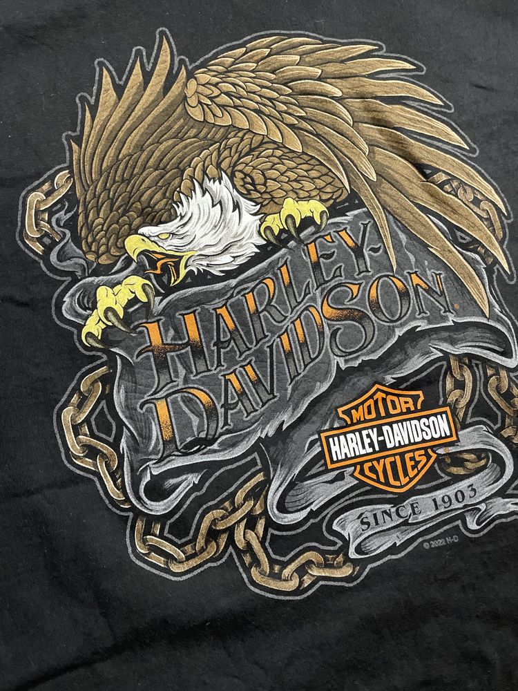 Футболка мерч Harley Davidson