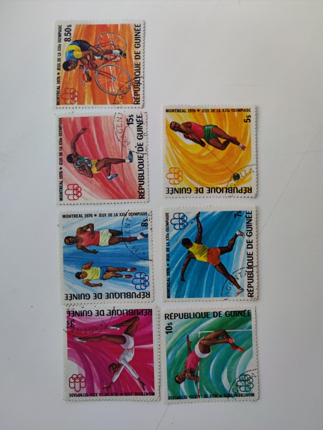 Олімпійські ігри Гвінея 1976 рік марки