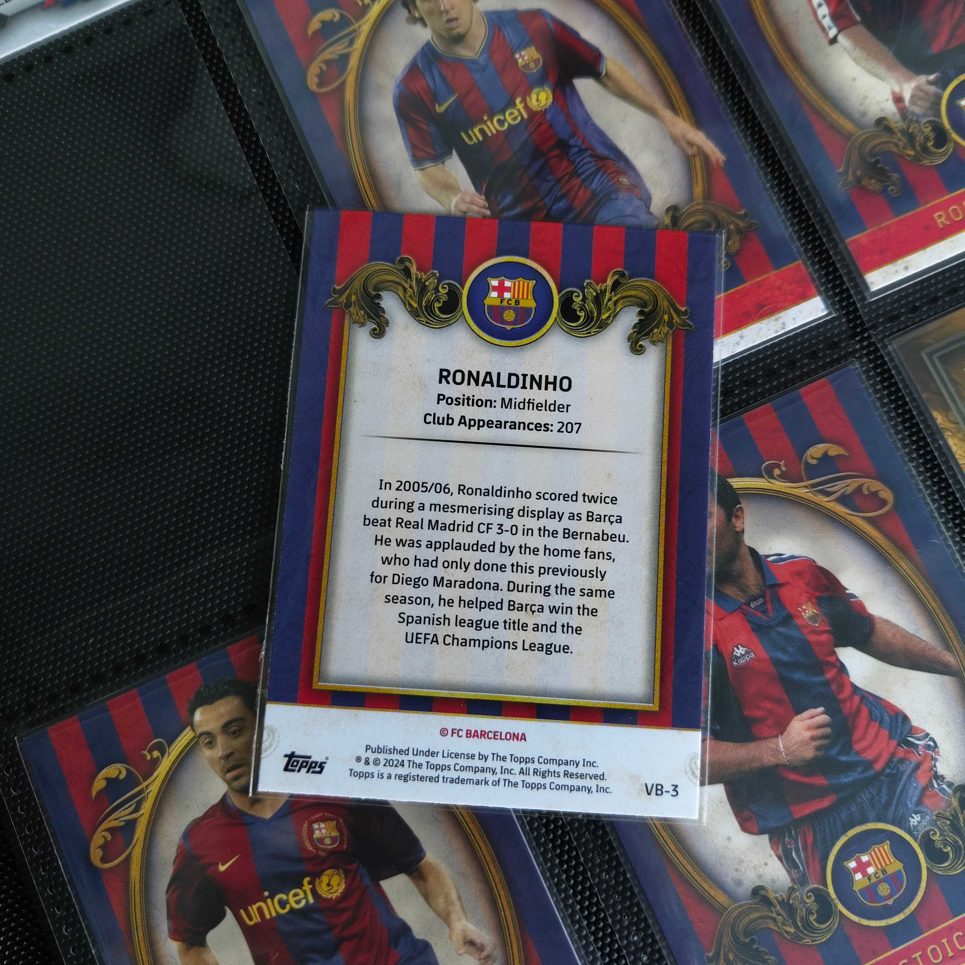 Cartas Barcelona team Set