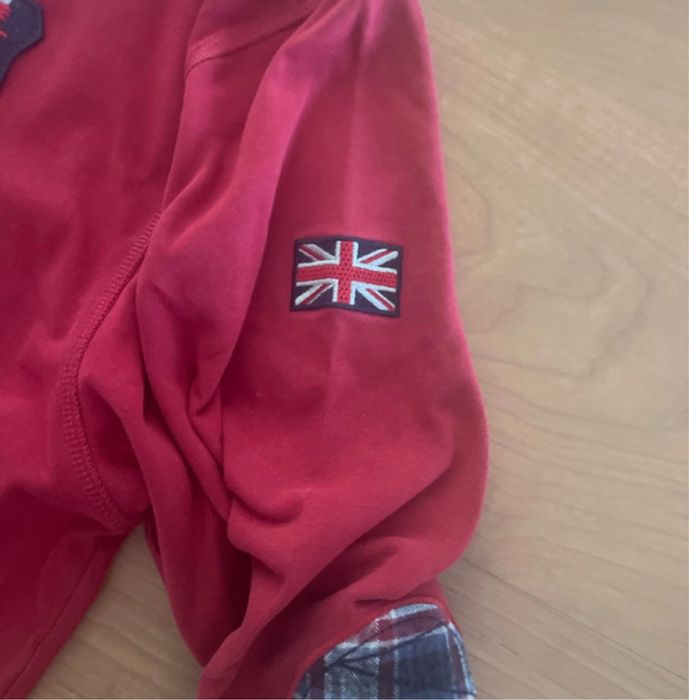 Polo Porches vermelho