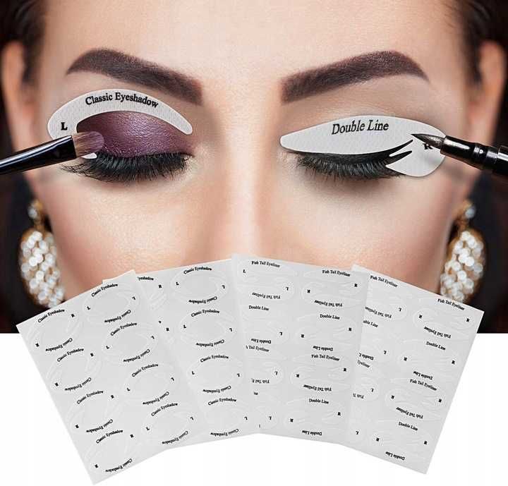 Szablony Do Kreski Cieni Makijaż EYELINER CAT EYE