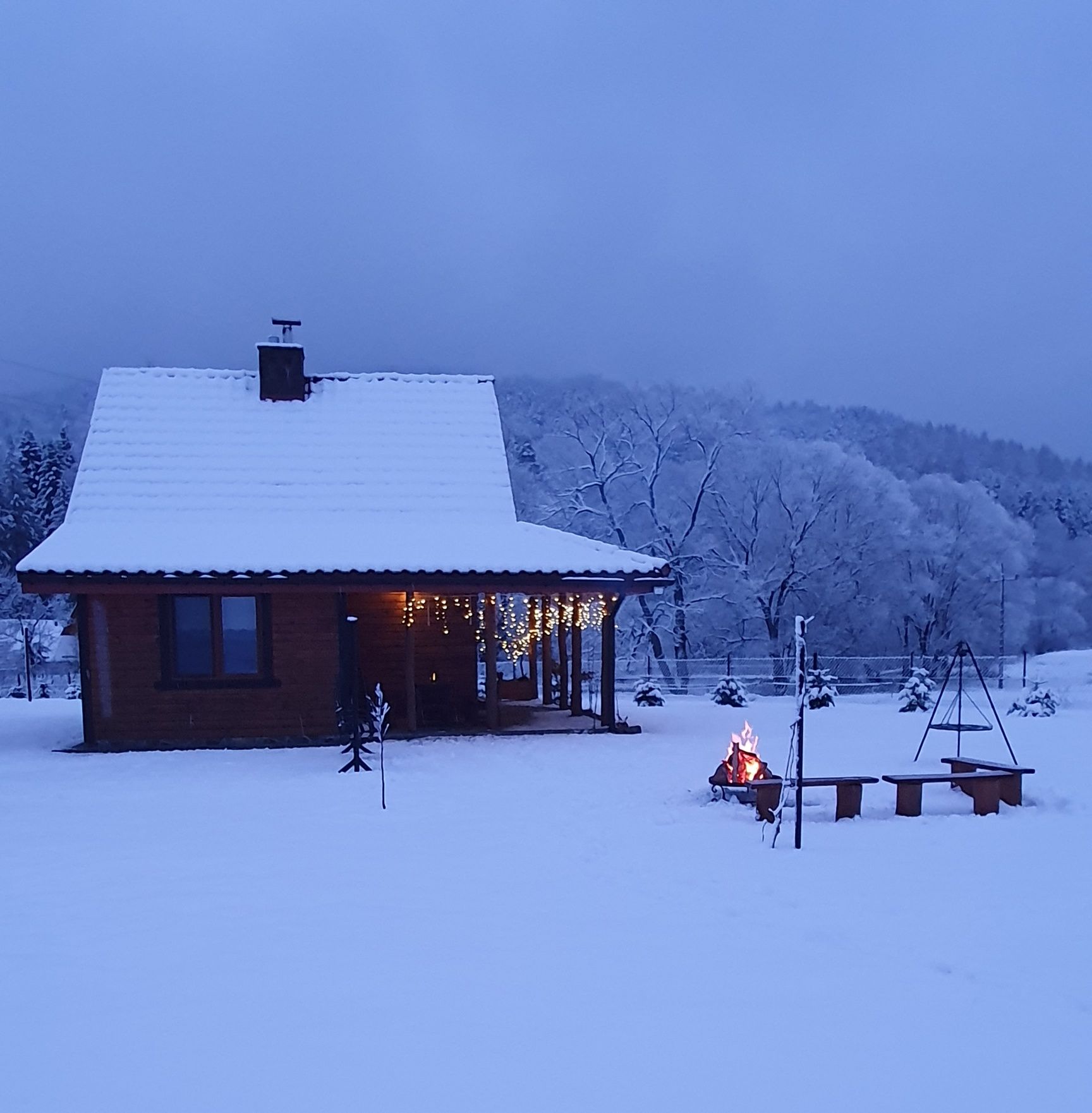 Domek całoroczny Bieszczady Stok Bieszczad ski Wańkowa 800m