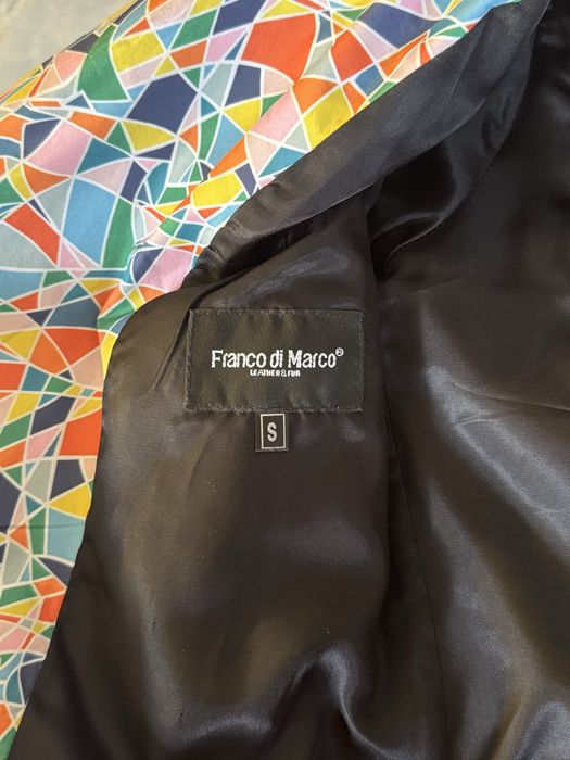 Шкіряний вкорочений жіночий жакет