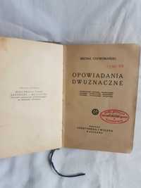 Chromański Michał - Opowiadania dwuznaczne - 1934