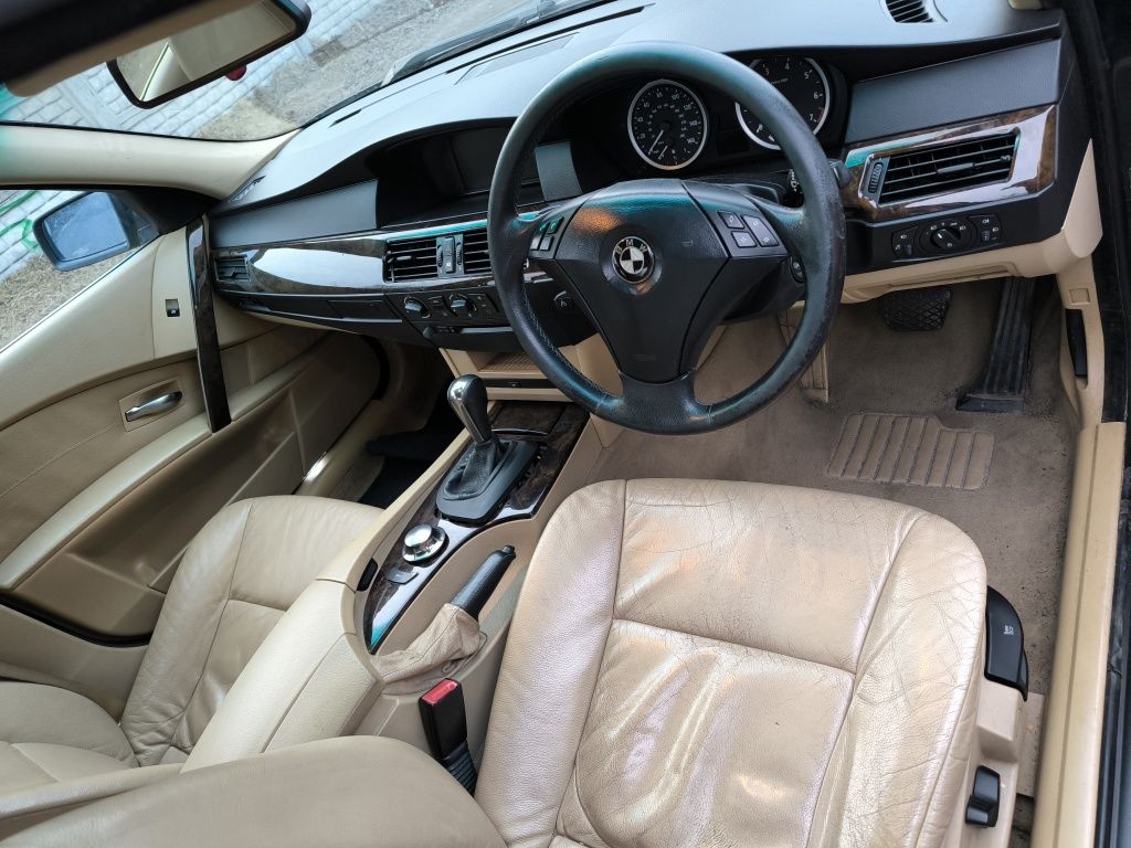 BMW E60 2.2 Benzyna/Automat/2004r./Angilk/Zarejestrowany/Sedan